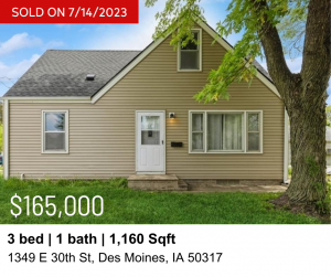 My Sold Properties - 1349 e 30th